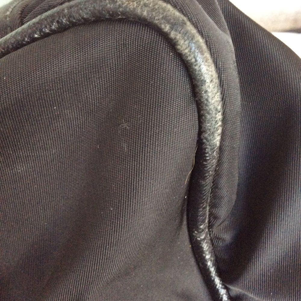 ❌SOLD❌ Prada Black Nylon Saffiano Laptop Tote Bag - Picture 8 of 10